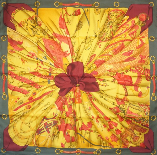 Sciarpa foulard carre - hermes,