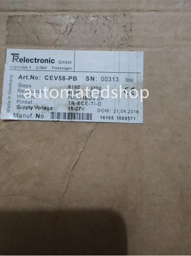 Cev58 encoder nuovo - cev58-pb, tr