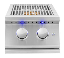 CLOSEOUT Summerset Sizzler Pro Bruciatore Doppio Laterale, LED, NG, SIZPROSB2-NG