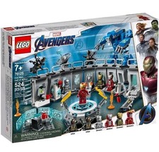 🔥LEGO MARVEL 76125🔥SALA ARMATURE DI IRON MAN🔥MISB🔥NUOVO🔥RITIRATO🔥