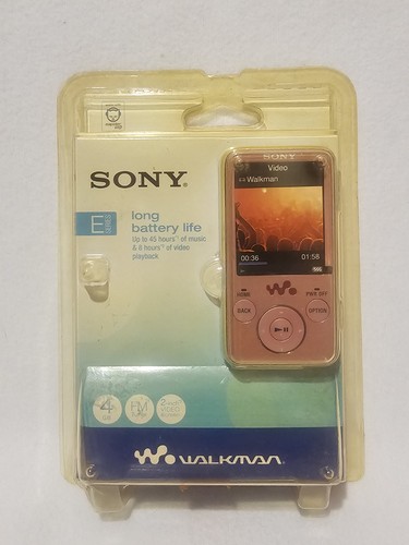 Sony walkman nwz e436f pink - sony,