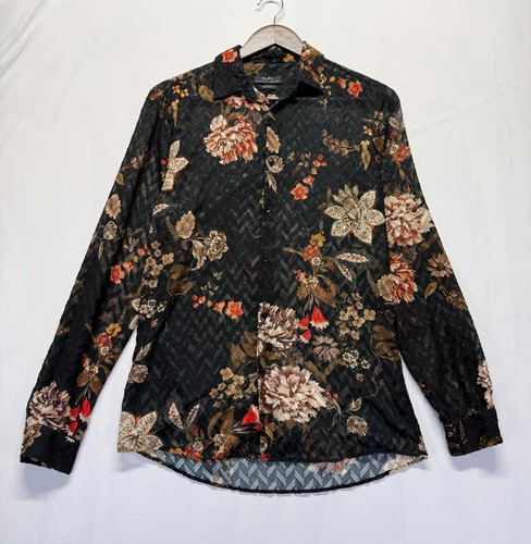 Zara hawaiian shirt mens - hawaiian, small