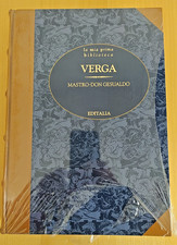 Verga Mastro Don Gesualdo illustrato edizione pregio Pelle Seta serigrafata
