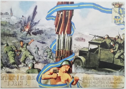 Cartolina reggimento - cartolina, 82
