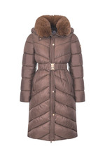 PIUMINO LUNGO CON CAPPUCCIO