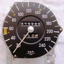 Tachimetro contachilometri Mercedes Benz W116  280SE 280SL Comp. 280SLC 280SEL 
