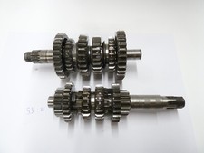 Suzuki RM 125 - Coppia alberi cambio albero ingranaggio motore | anno 1981