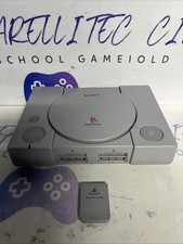 Sony Set di Console PlayStation 1 Scph-5552 + Memory Card Originale
