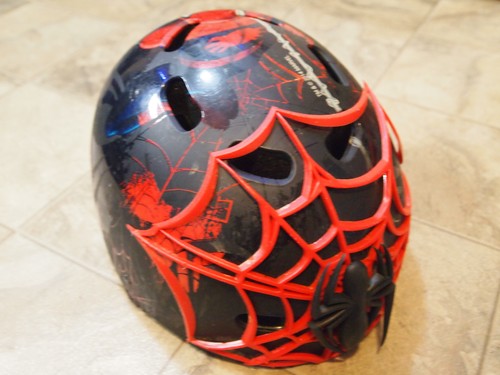 Casco per bambini spiderman - casco,