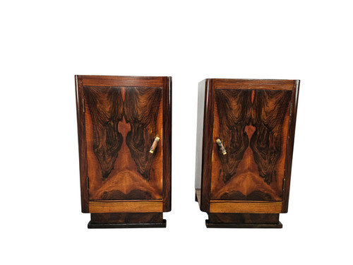 Comodini noce marmo - marmo, |
