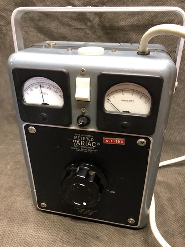 General radio metered variac - metered,