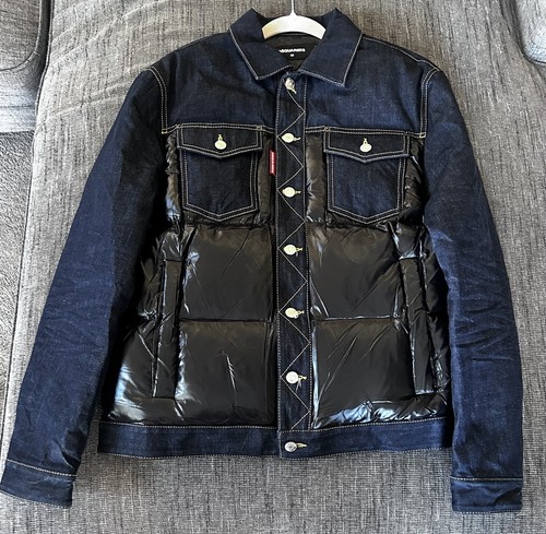 Dsquared2 hybrid puffer jeans - dsquared2, puffer-jeans