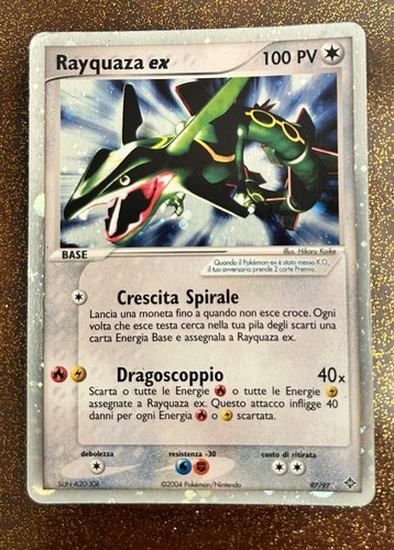 Rayquaza ex drago - ex,