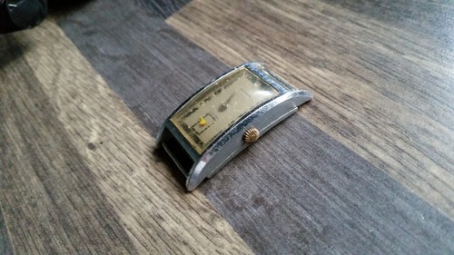 Vintage grande custodia curva - grande,
