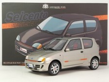 Laudoracing Fiat Seicento Sp. Abarth silver 1998 1/18 LM170E