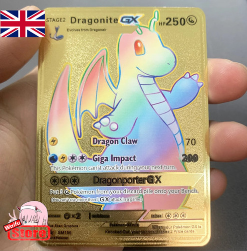 Pokemon card dragonite - pokemon, dragonite-gx