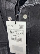 Zara Camicia Denim Nera M