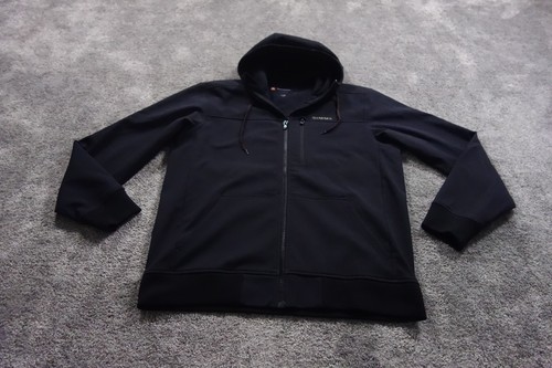 Simms jacket mens large black - simms,
