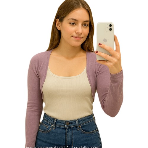 Maglia coprispalle donna rosa - maglia,