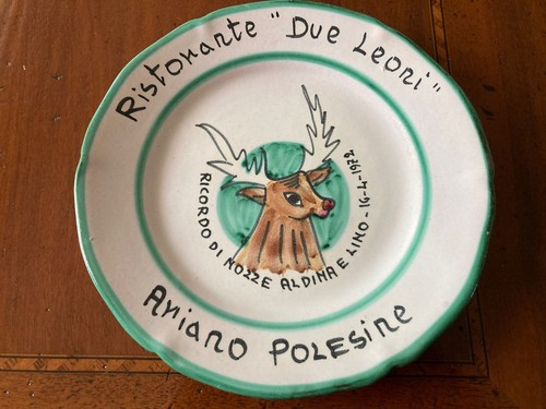Piatto buon ricordo - , ariano