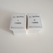 CONAD SET FIGURINE HARRY POTTER WIZARDING WORLD 124 SU 128 OTTIME ANCHE SFUSE