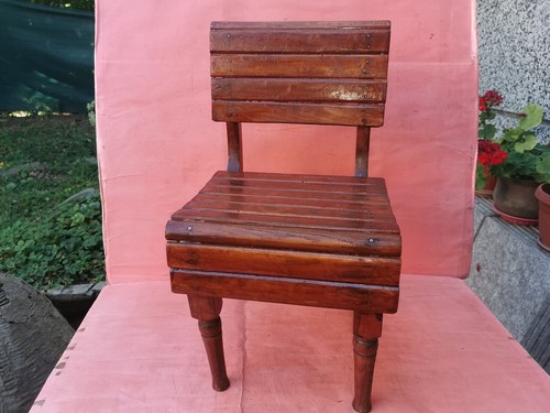 Antica sedia sgabello - sedia,