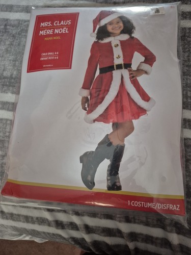 Costume signora claus bambino - claus,