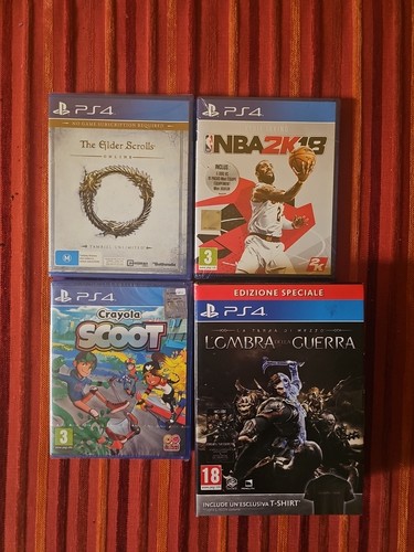 Lotto giochi ps4 nuovi - lotto,