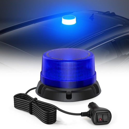 Lampeggiante blu led - a, con