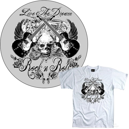 Shirt chitarra rock - t-shirt,