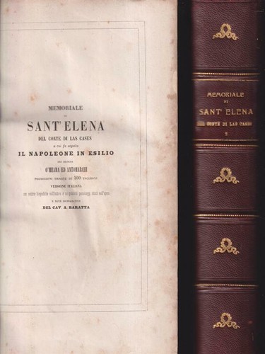 Memoriale sant elena vol - di, sant'elena
