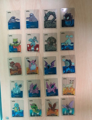 Lamincards pokemon lotto - pokemon, stock
