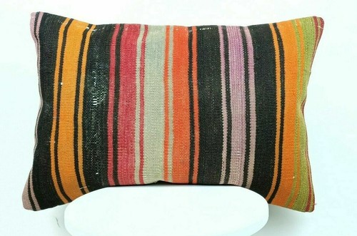 Copricuscino kilim 16x24 fatto - copricuscino,