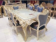 Tavolo da pranzo stile rococò