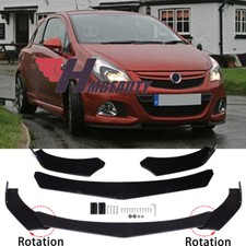 Front Spoiler Lama Sotto Paraurti Splitter PER Vauxhall Opel Corsa C E D VXR