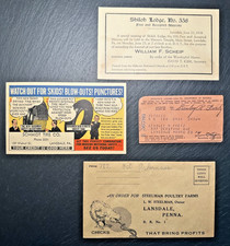 1930'S LANSDALE PA PAPERS