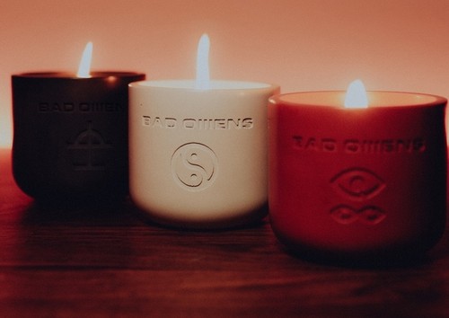 Set candele cemento - di, bad