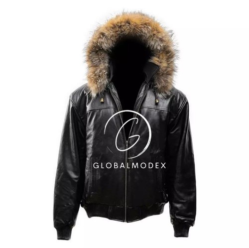 Giubbotto uomo pelle nero - giubbotto,