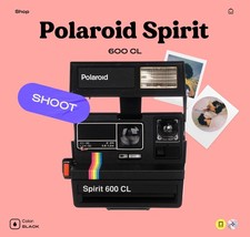 Polaroid rainbow 600 tipo, macchina fotografica vintage polaroid 600 cl spirit pellicola istantanea