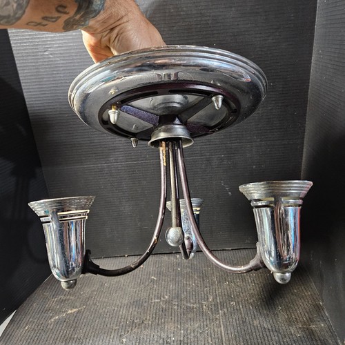 Lampadario vintage mcm - lampadario,