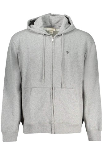 Felpa calvin klein grigio - felpa,