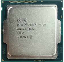 CPU DESKTOP SOCKET  INTEL CORE i3 i5 i7 8700 4770 3770 GARANZIA 1155 1150 1151
