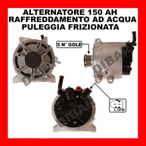 Alternatore 150ah raffreddato - alternatore,