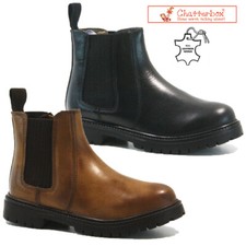 STIVALI IN PELLE CHELSEA