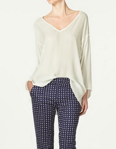 Zara 100 seta oversize - seta,