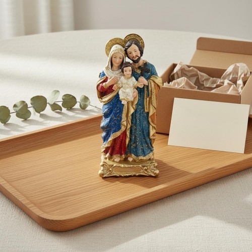 Statuetta sacra famiglia - sacra,
