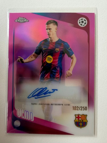 Autografo dani olmo - dani,