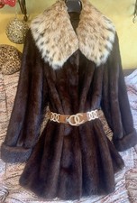 pelliccia visone vintage color