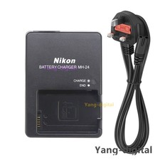 Caricabatteria MH-24 MH24 per Nikon EN-EL14 EN-EL14a batteria D5200 D5300 D5600 P7800