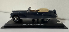 Modellino auto Lincoln Continental nera - scala 1/43